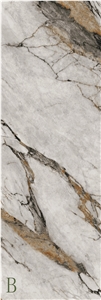 Gorgeous Light Sintered Stone Slab