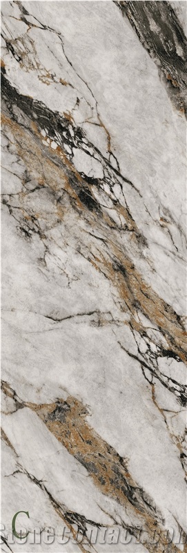 Gorgeous Light Sintered Stone Slab