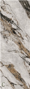Gorgeous Light Sintered Stone Slab