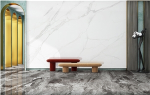 Ibiza White Sintered Stone Slab