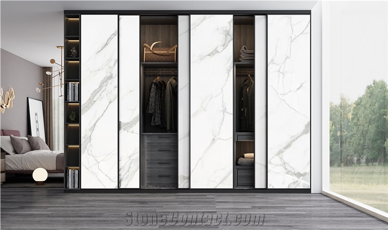 Ibiza White Sintered Stone Slab