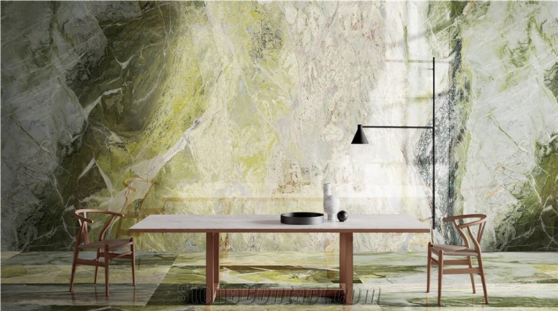 Mariana Green Sintered Stone Slab
