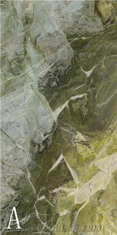 Mariana Green Sintered Stone Slab