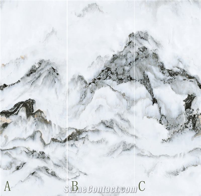 Paint Mountain Range Sintered Stone Slab