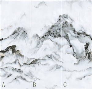 Paint Mountain Range Sintered Stone Slab
