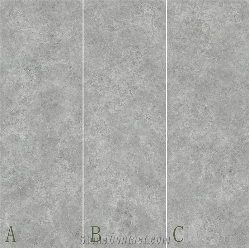 Romantic Grey Sintered Stone Slab
