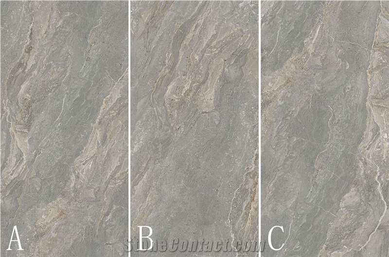 Savart Grey Sintered Stone Slab