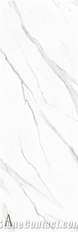 Silky White Sintered Stone Slab