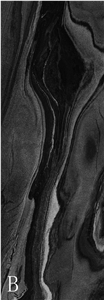 Tabby Black Sintered Stone Slab