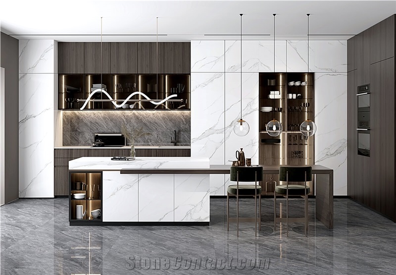 White Clouds Sintered Stone Slabs