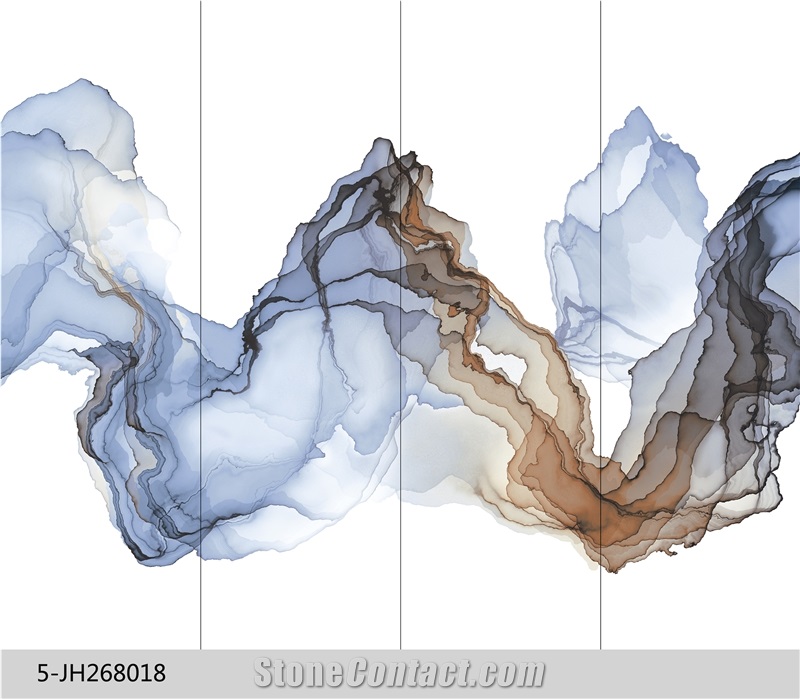 Ink Inspiration Modern Design Sintered Stone 5-JH268018