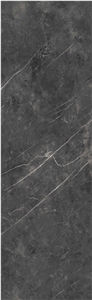 Modern Charcoal Marble Look Sintered Slab 5-JH268023