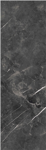 Modern Charcoal Marble Look Sintered Slab 5-JH268023