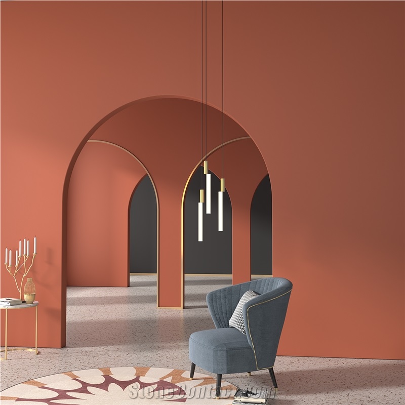 Morandi Orange Smooth Matte Sintered Slab 5S07QD080260-5312S