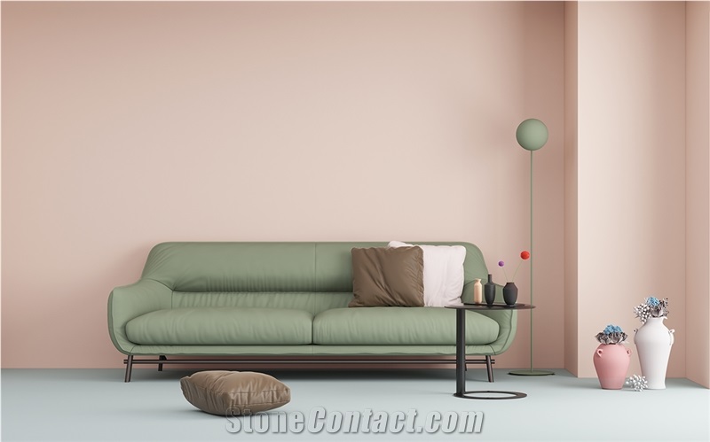 Morandi Pink Smooth Matte Sintered Slab 2S07QD080260-5321S