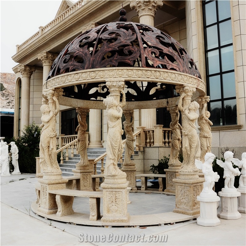 Beige Granite Gazebo