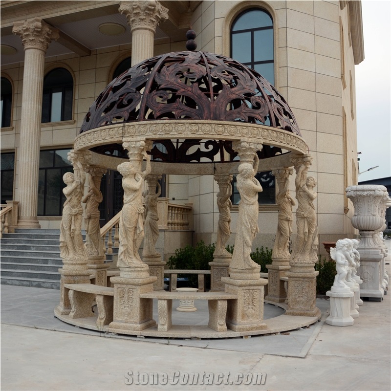 Beige Granite Gazebo