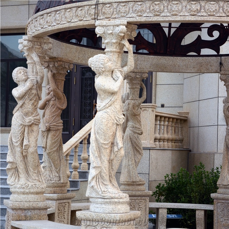 Beige Granite Gazebo
