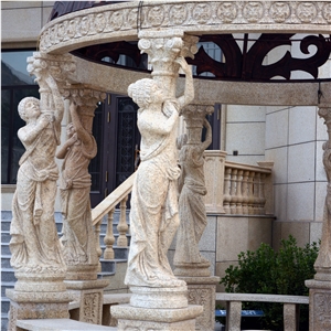 Beige Granite Gazebo