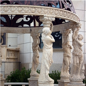 Beige Granite Gazebo