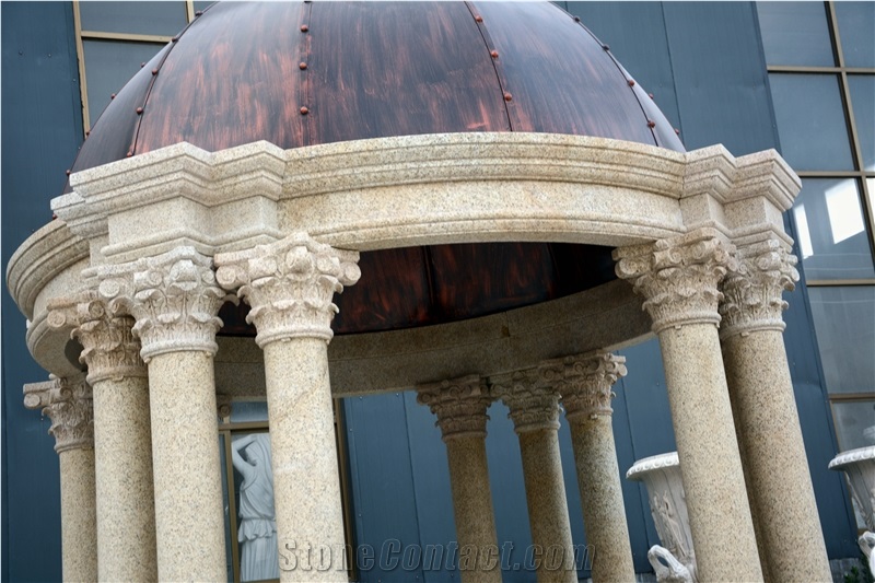 Brown Granite Gazebo