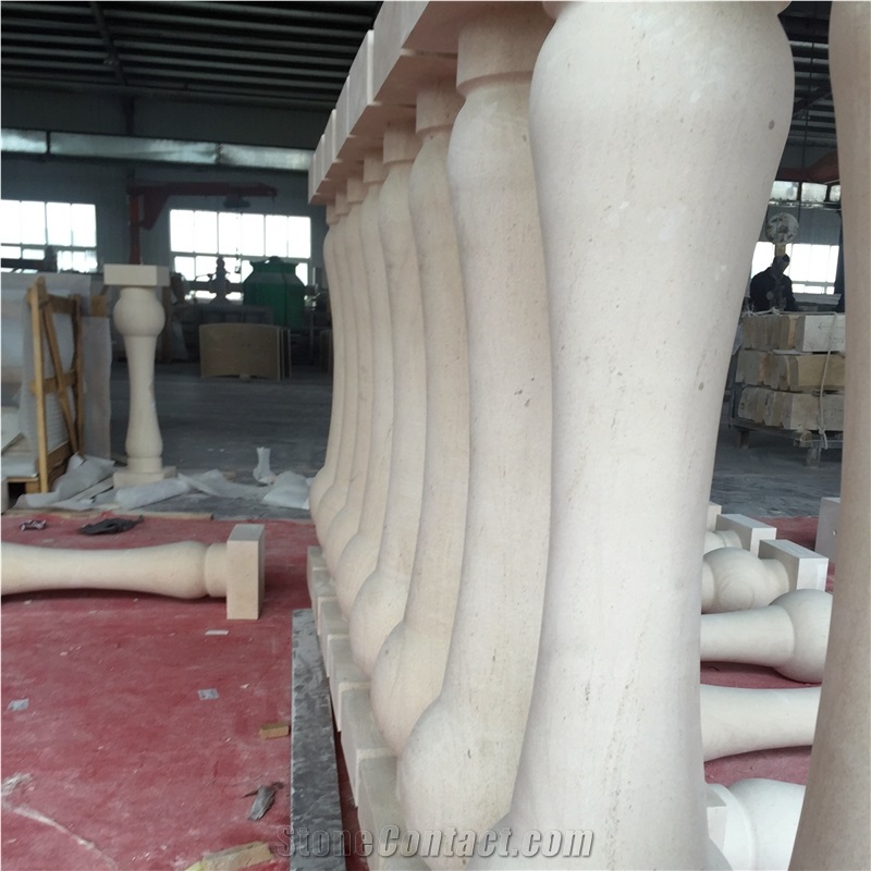 French Limestone Balustrade