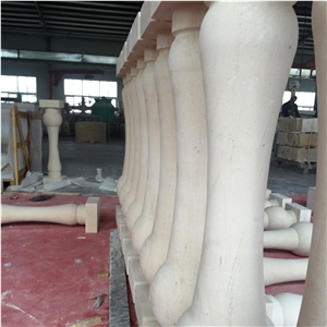 French Limestone Balustrade