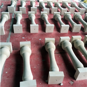 French Limestone Balustrade