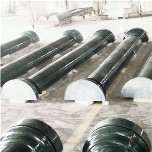 India Green Marble Column Doric Style