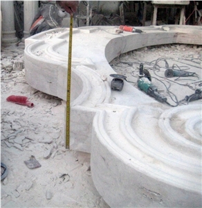 Large Window Frame In Travertine