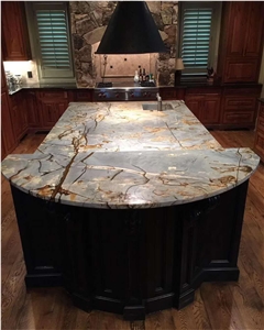 Luxury Marble Countertop Kitchen Island