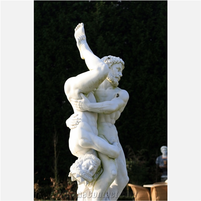 Two Man Nude Sculpture