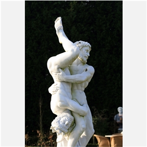 Two Man Nude Sculpture