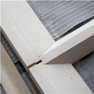 White  Liemstone Window Frame