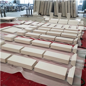 White Limestone Pilaster
