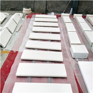 White Limestone Pilaster