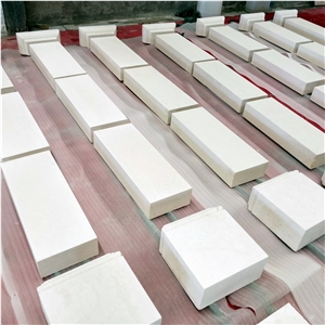 White Limestone Pilaster