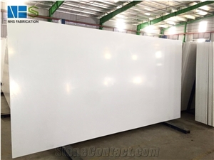 Ultra White Quartz Slabs NH1000W