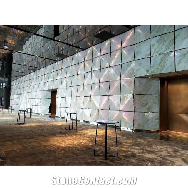 18 Mm Thickness  Devon Sun Marble For Decoration