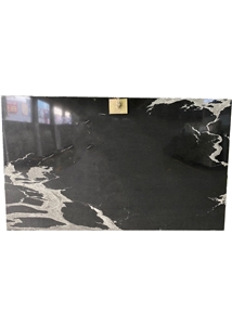 20MM Thickness China Natural BLACK FANTASY Quartzite