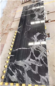 20MM Thickness China Natural BLACK FANTASY Quartzite
