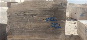 Silver Travertine Blocks