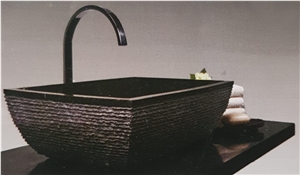 Natural Black Marble Sinks, Basins Md55