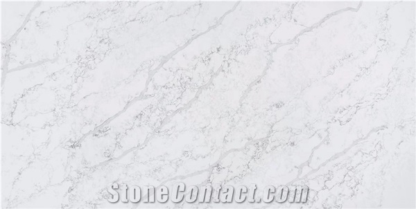 Calacatta Polar Ice MS6111 Quartz Slabs