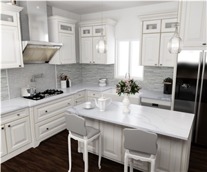 Calacatta Volcano MS8880 Quartz Slabs