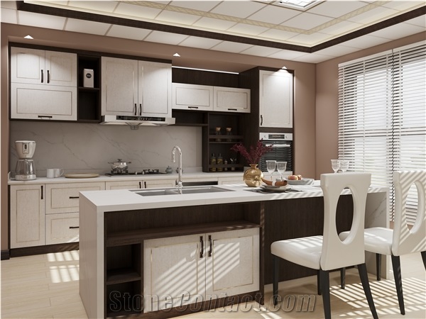 MS5015 Quartz Stone Kitchen Countertop