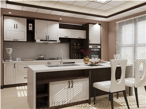 MS5015 Quartz Stone Kitchen Countertop