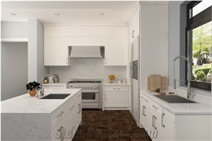 MS6101 Quartz Stone Kitchen Countertops