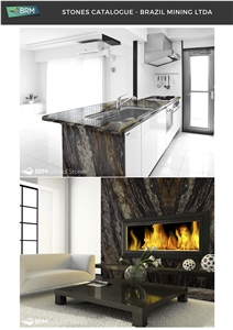 Black Llano Granite Block / Black Savannah Granite