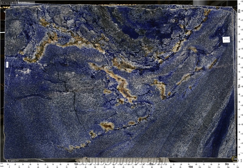 Sodalita Slabs - Brazilian Blue 
